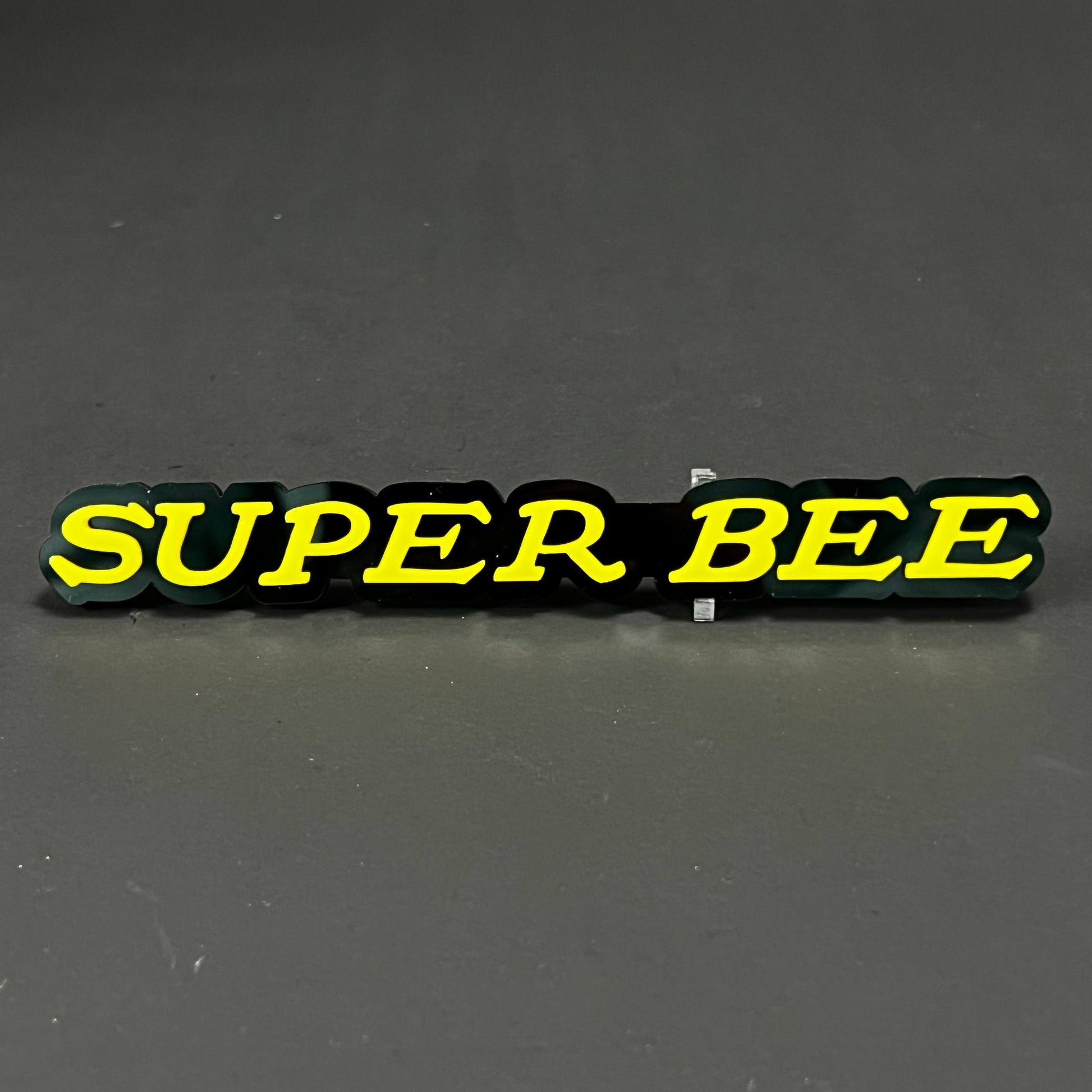 1PC SUPER BEE 3D Acrylic Badge - Car Truck Emblem Fender Tailgate Trunk Sticker
