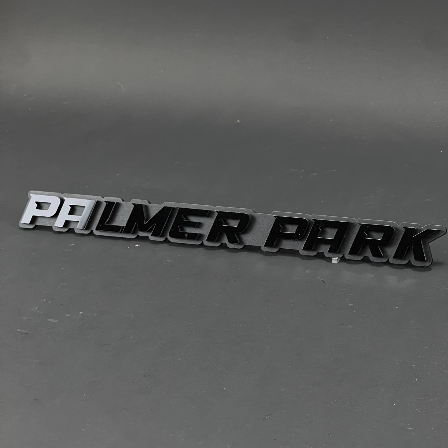 1PC PALMER PARK 3D Acrylic Badge - Car Truck Emblem Fender Sticker