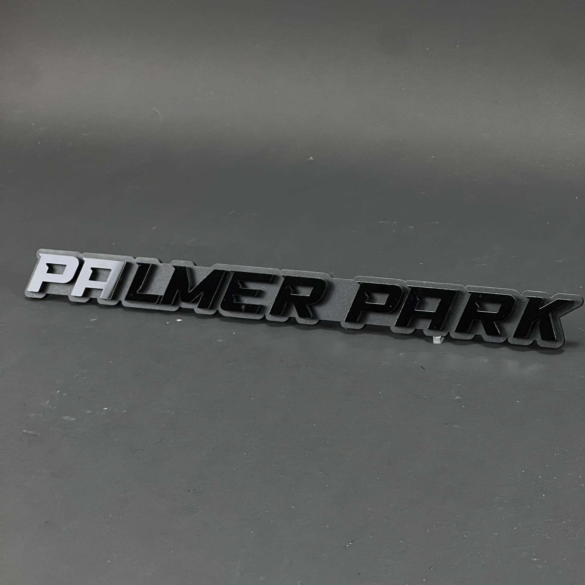 1PC PALMER PARK 3D Acrylic Badge - Car Truck Emblem Fender Sticker