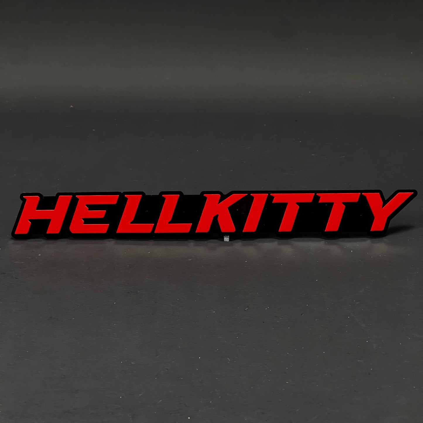 1PC HELLKITTY 3D Acrylic Badge - Car Truck Emblem Fender Tailgate Trunk Sticker