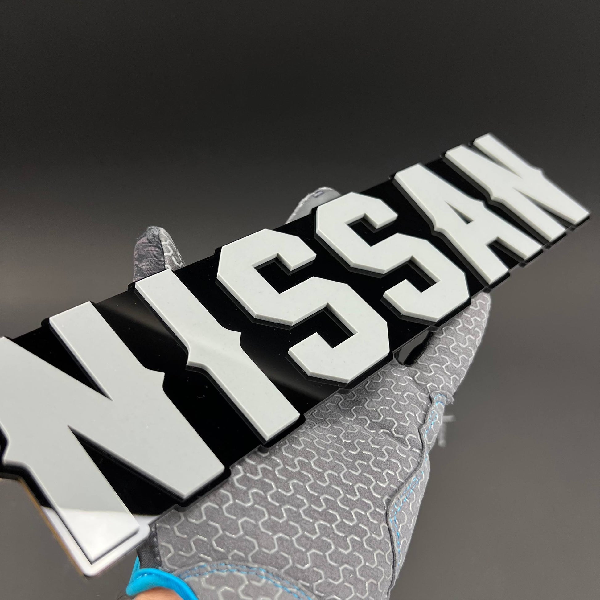 1PC NISSAN 3D Acrylic Badge - Car Truck Emblem Fender Tailgate Trunk Sticker