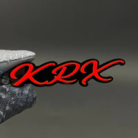 1PC KRX 3D Acrylic Badge - Car Truck Emblem Fender Tailgate Trunk Sticker