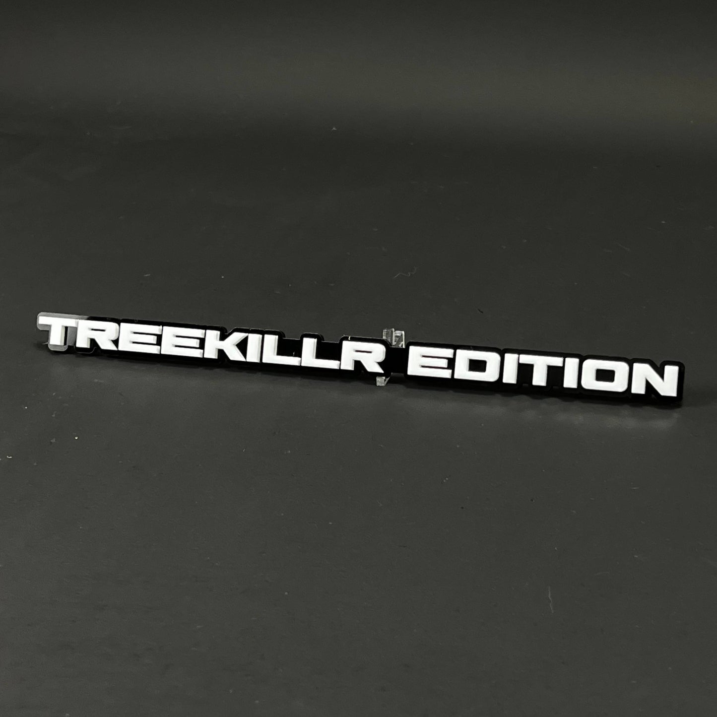 1PC TREEKILLR EDITION 3D Acrylic Badge - Car Truck Emblem Fender Sticker