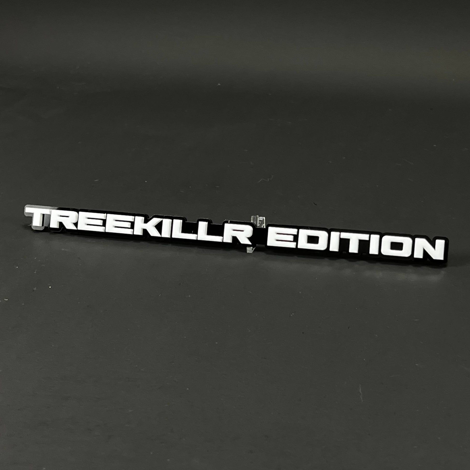 1PC TREEKILLR EDITION 3D Acrylic Badge - Car Truck Emblem Fender Sticker