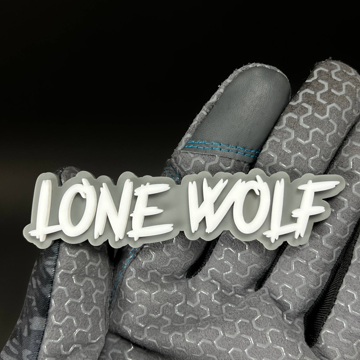 1PC LONE WOLF 3D Acrylic Badge - Car Truck Emblem Fender Tailgate Trunk Sticker