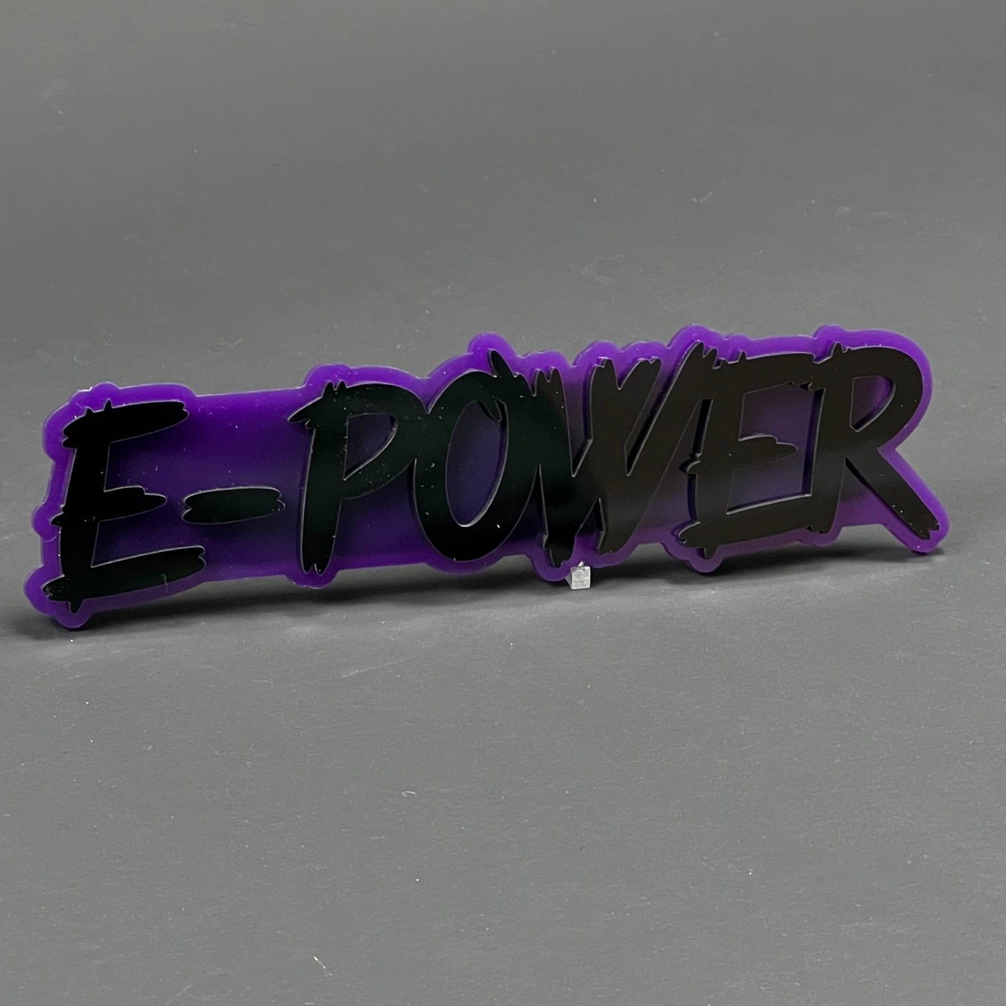 1PC E-POWER 3D Acrylic Badge - Car Truck Emblem Fender Tailgate Trunk Sticker