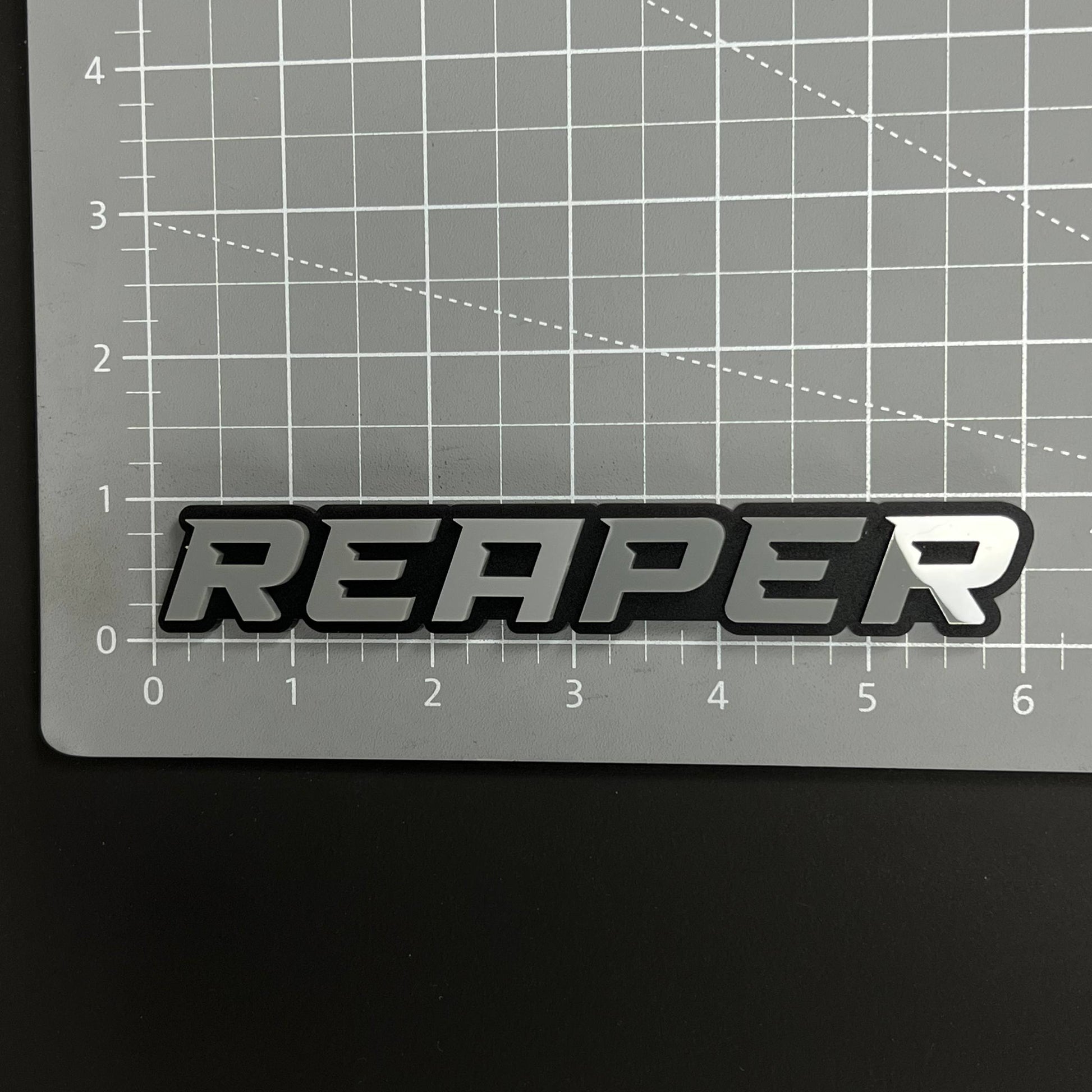 1PC REAPER 3D Acrylic Badge - Car Truck Emblem Fender Tailgate Trunk Sticker