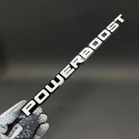 1PC POWERBOOST 3D Acrylic Badge - Car Truck Emblem Fender Tailgate Trunk Sticker