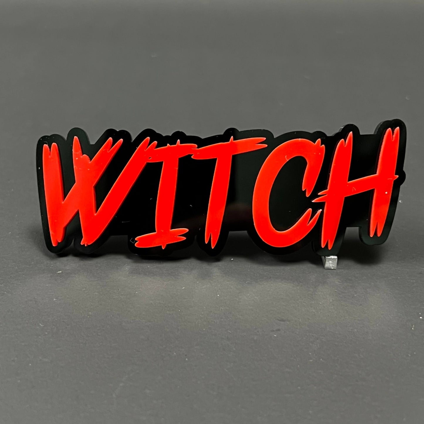 1PC WITCH 3D Acrylic Badge - Car Truck Emblem Fender Tailgate Trunk Sticker