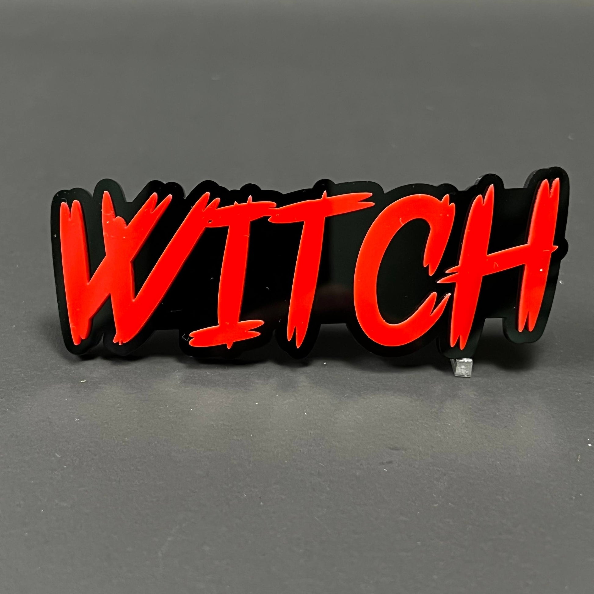 1PC WITCH 3D Acrylic Badge - Car Truck Emblem Fender Tailgate Trunk Sticker
