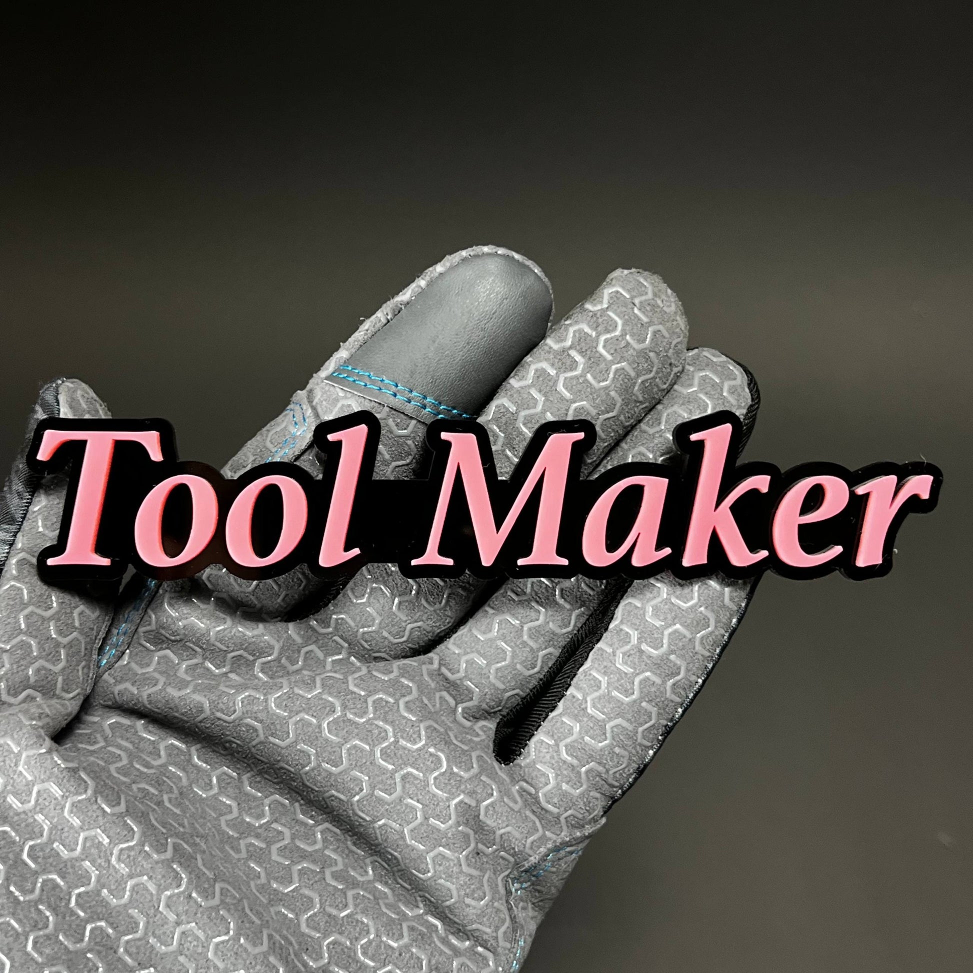 1PC Tool Maker 3D Acrylic Badge - Car Truck Emblem Fender Tailgate Trunk Sticker