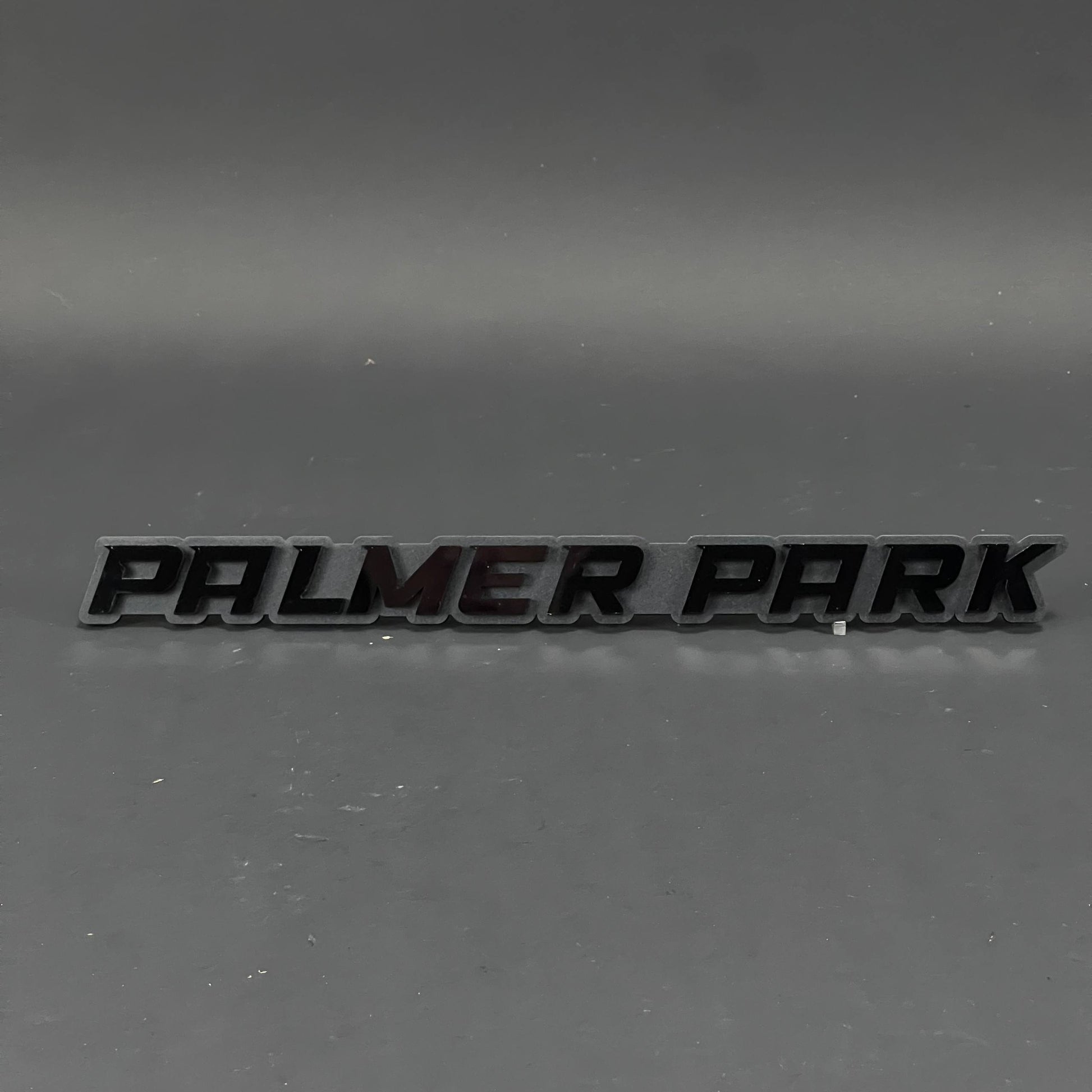 1PC PALMER PARK 3D Acrylic Badge - Car Truck Emblem Fender Sticker