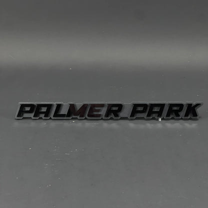 1PC PALMER PARK 3D Acrylic Badge - Car Truck Emblem Fender Sticker