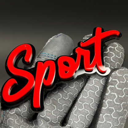 1PC Sport 3D Acrylic Badge - Car Truck Emblem Fender Tailgate Trunk Sticker