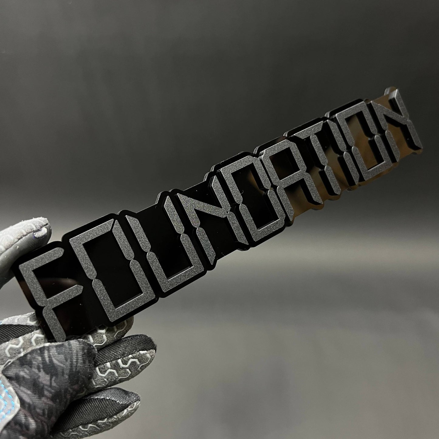 1PC FOUNDATION 3D Acrylic Badge - Car Truck Emblem Fender Tailgate Trunk Sticker