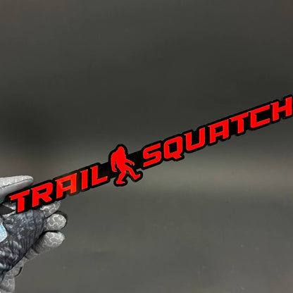 1PC TRAIL SQUATCH 3D Acrylic Badge - Car Truck Emblem Fender Sticker