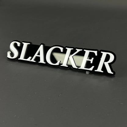 1PC SLACKER 3D Acrylic Badge - Car Truck Emblem Fender Tailgate Trunk Sticker