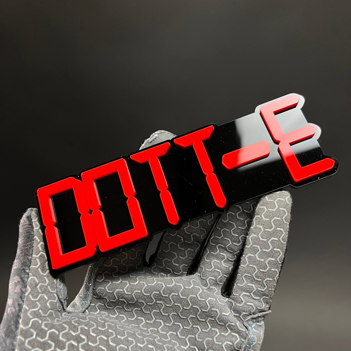 1PC DOTT-E 3D Acrylic Badge - Car Truck Emblem Fender Tailgate Trunk Sticker
