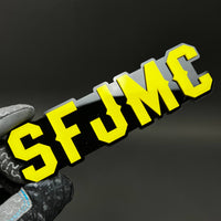 1PC SFJMC 3D Acrylic Badge - Car Truck Emblem Fender Tailgate Trunk Sticker