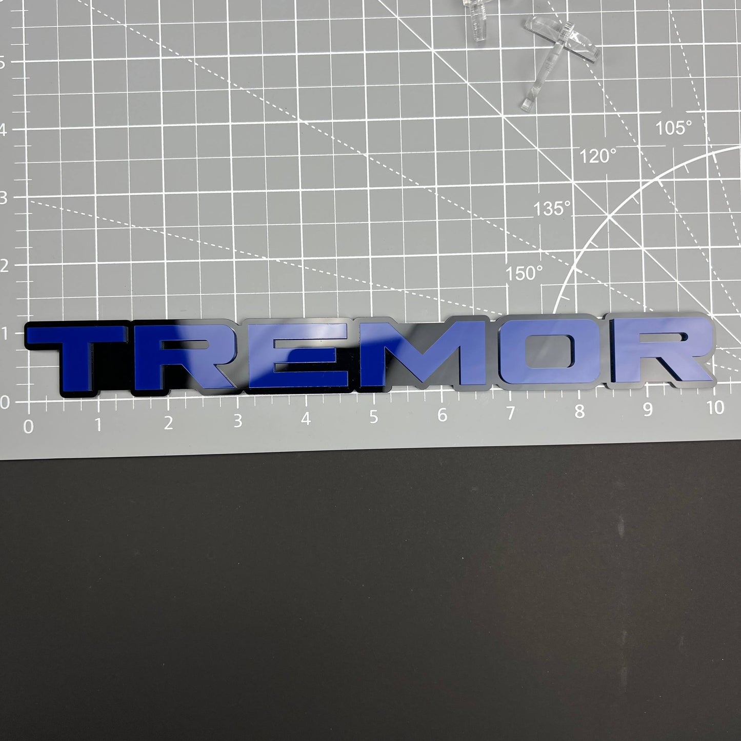 1PC TREMOR 3D Acrylic Badge - Car Truck Emblem Fender Tailgate Trunk Sticker