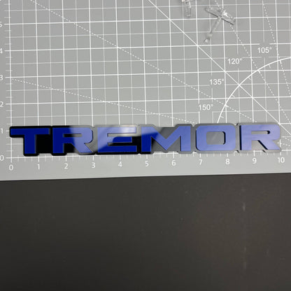 1PC TREMOR 3D Acrylic Badge - Car Truck Emblem Fender Tailgate Trunk Sticker