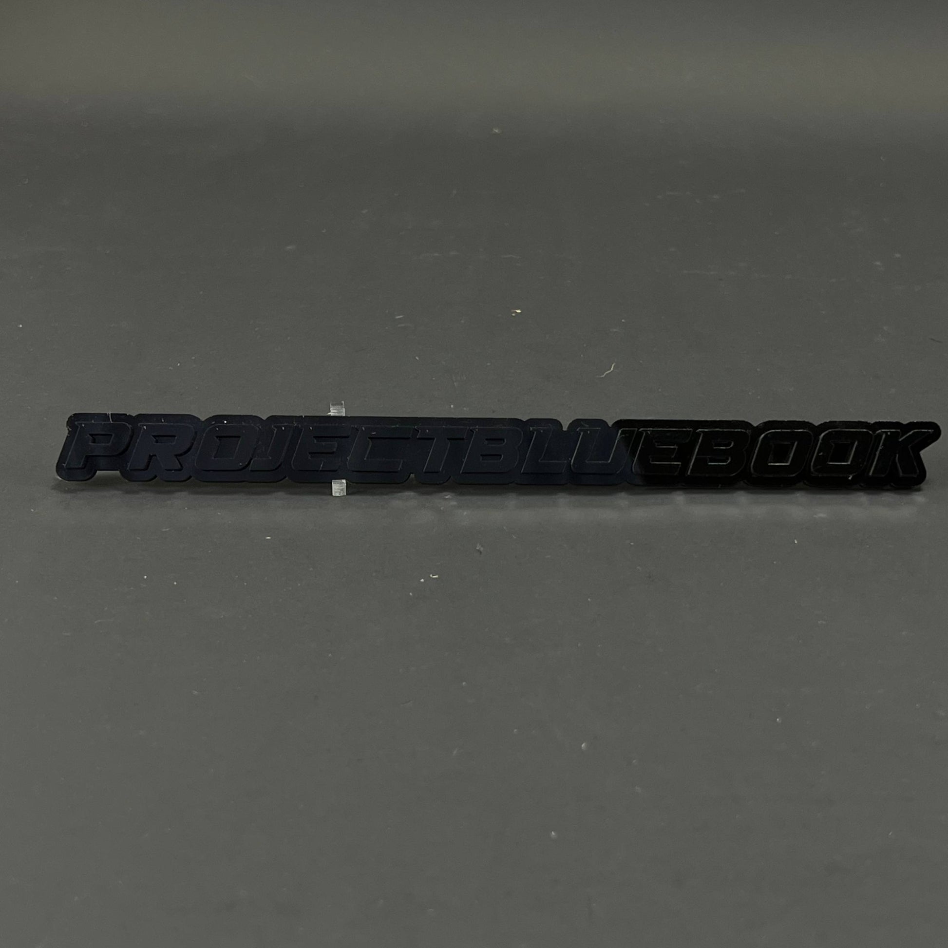 1PC PROJECTBLUEBOOK 3D Acrylic Badge - Car Truck Emblem Fender Sticker