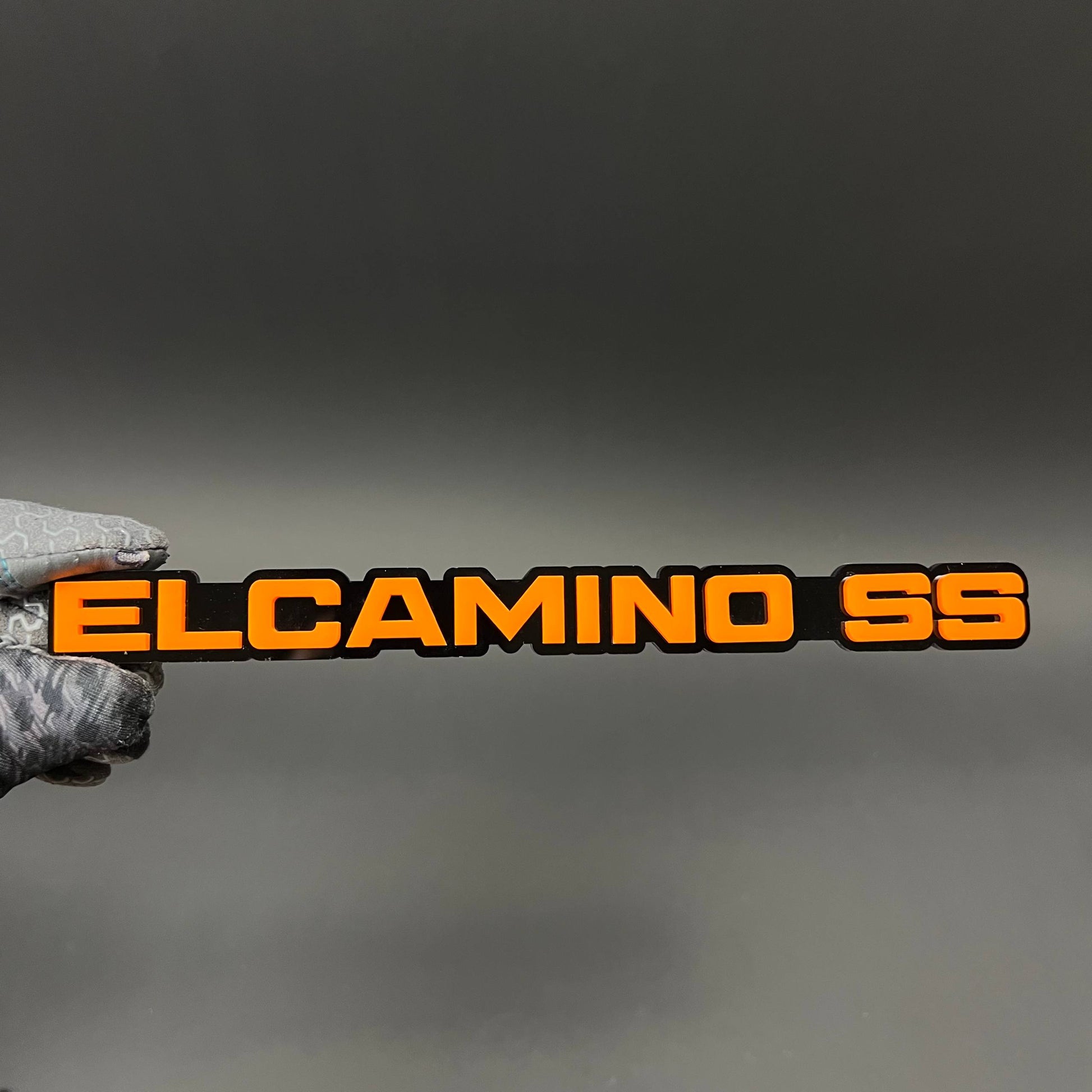 1PC ELCAMINO SS 3D Acrylic Badge - Car Truck Emblem Fender Sticker