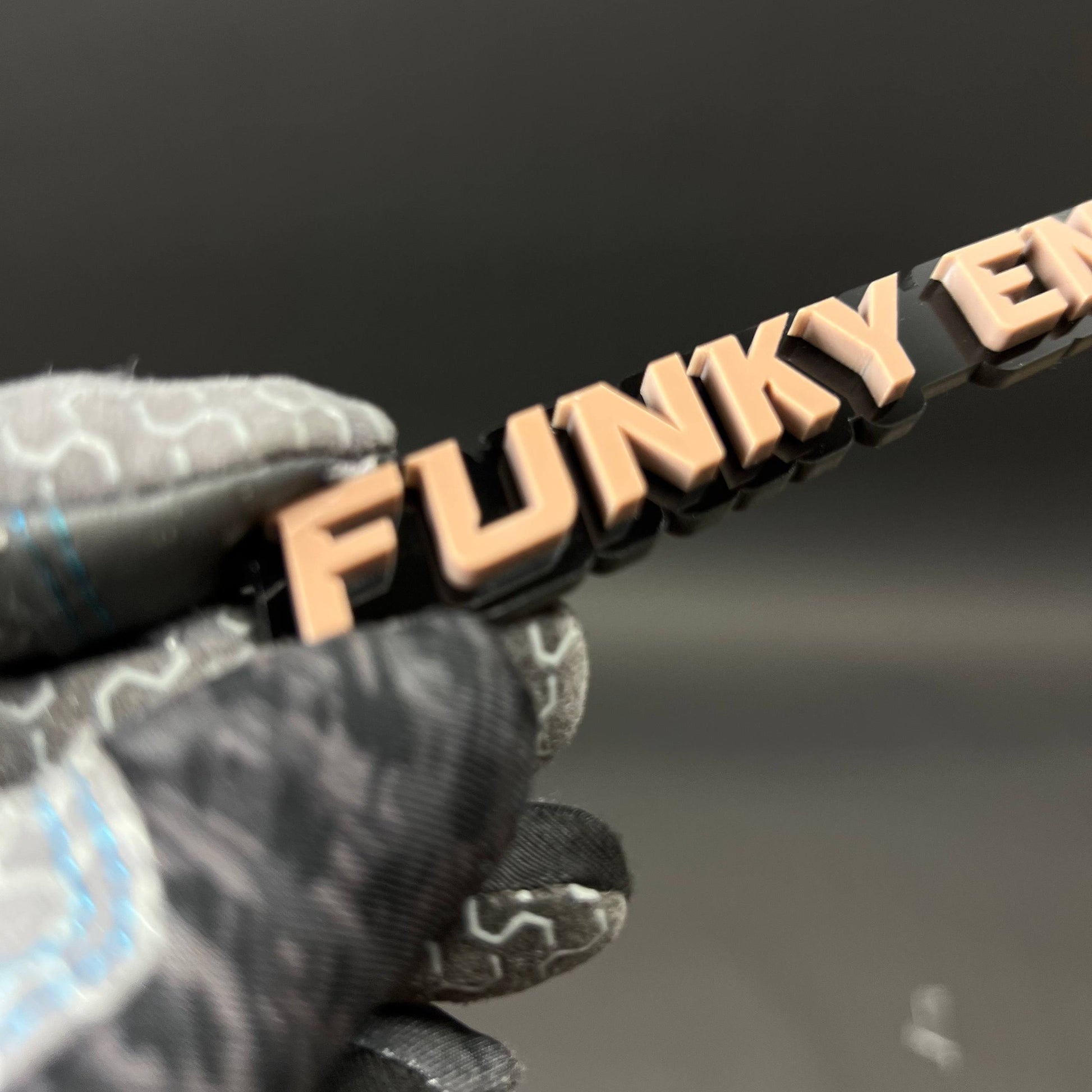 1PC FUNKY ENUFF 3D Acrylic Badge - Car Truck Emblem Fender Sticker