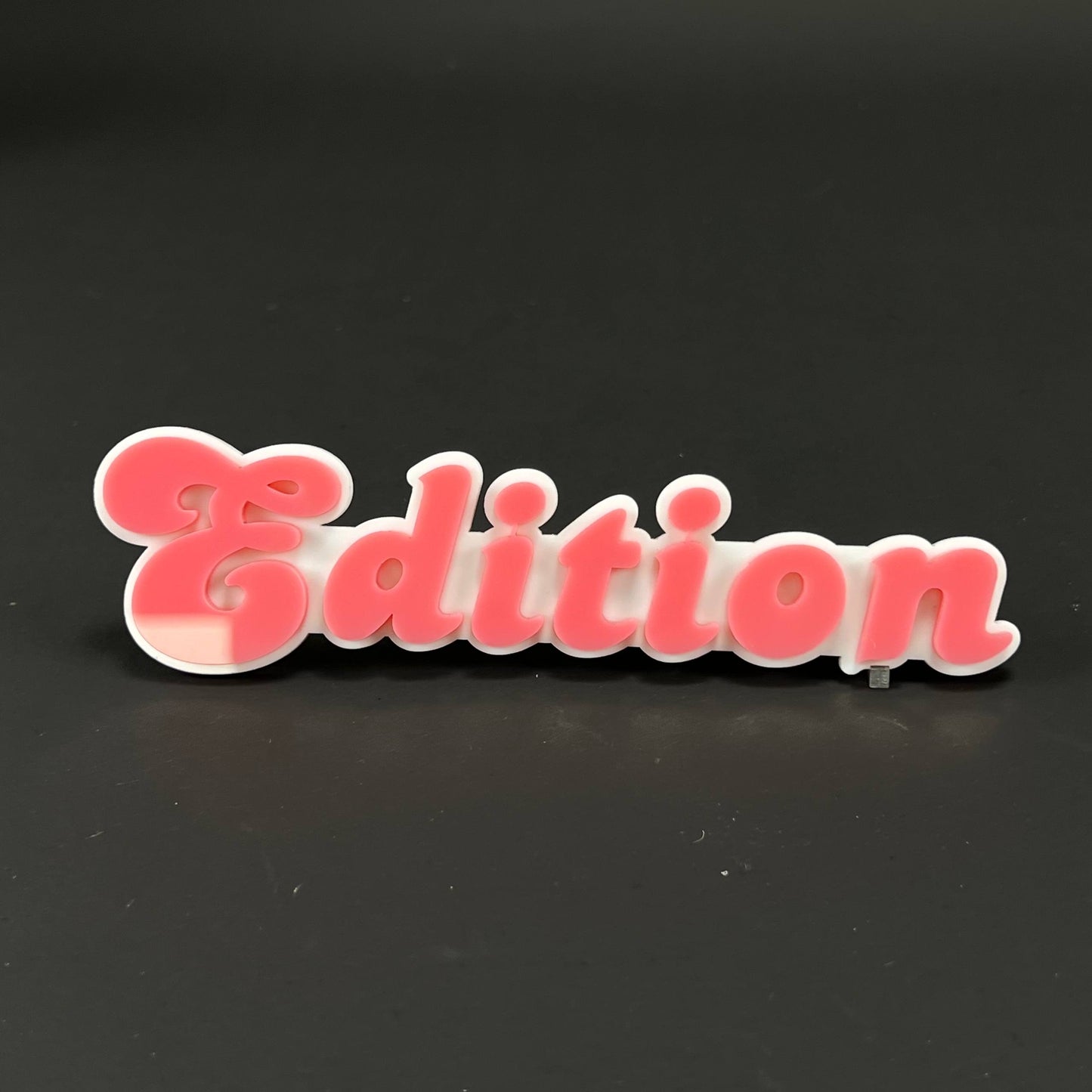 1PC EDITION 3D Acrylic Badge - Car Truck Emblem Fender Tailgate Trunk Sticker