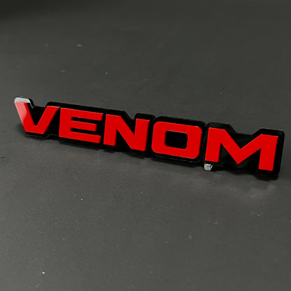 1PC VENOM 3D Acrylic Badge - Car Truck Emblem Fender Tailgate Trunk Sticker