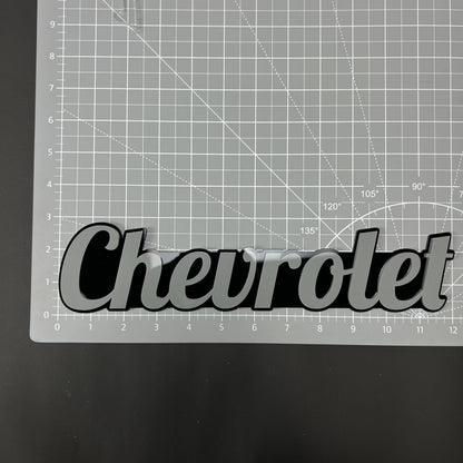 1PC Chevrolet 3D Acrylic Badge - Car Truck Emblem Fender Tailgate Trunk Sticker