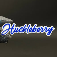 1PC Huckleberry 3D Acrylic Badge - Car Truck Emblem Fender Sticker