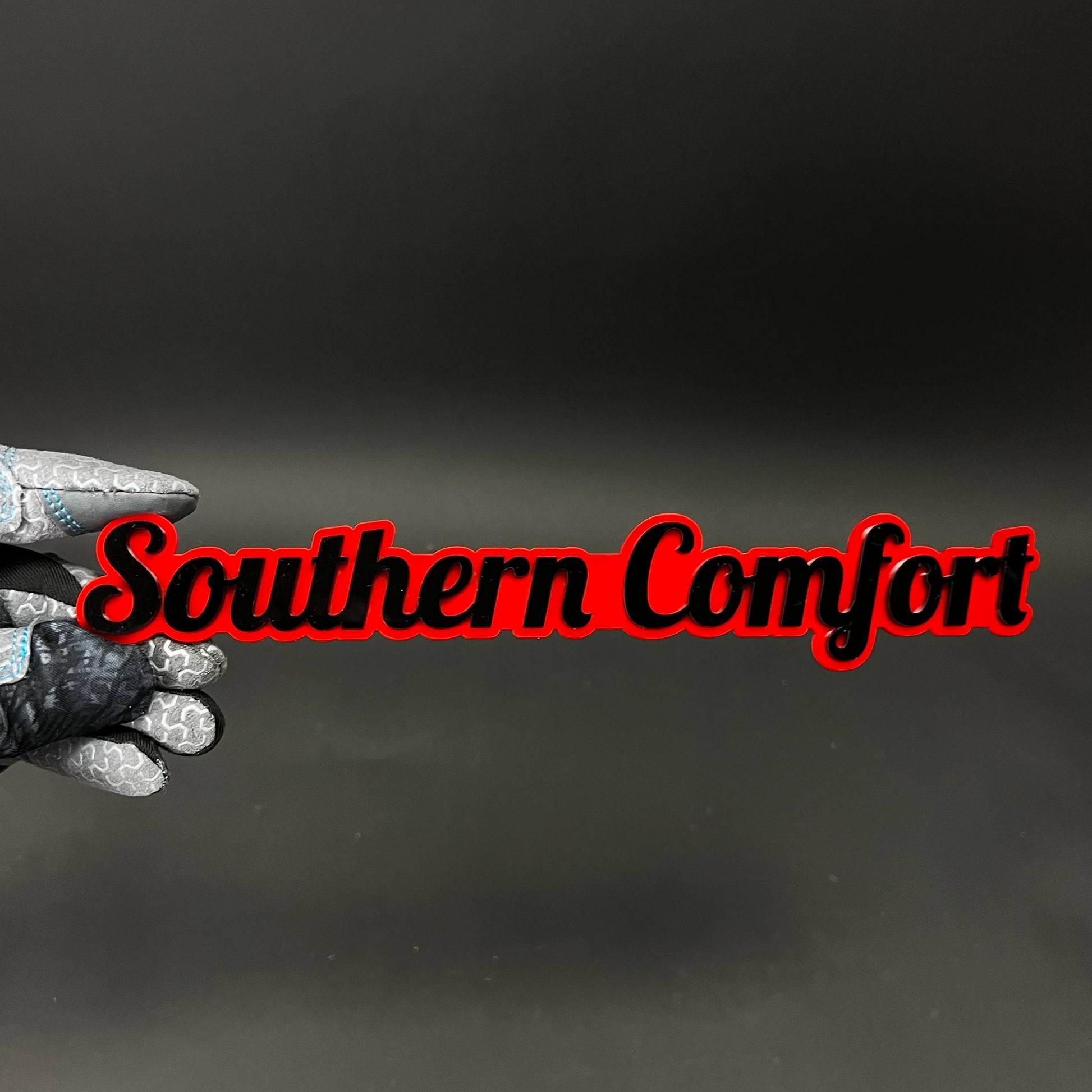 1PC Southern Comfort 3D Acrylic Badge - Car Truck Emblem Fender Sticker