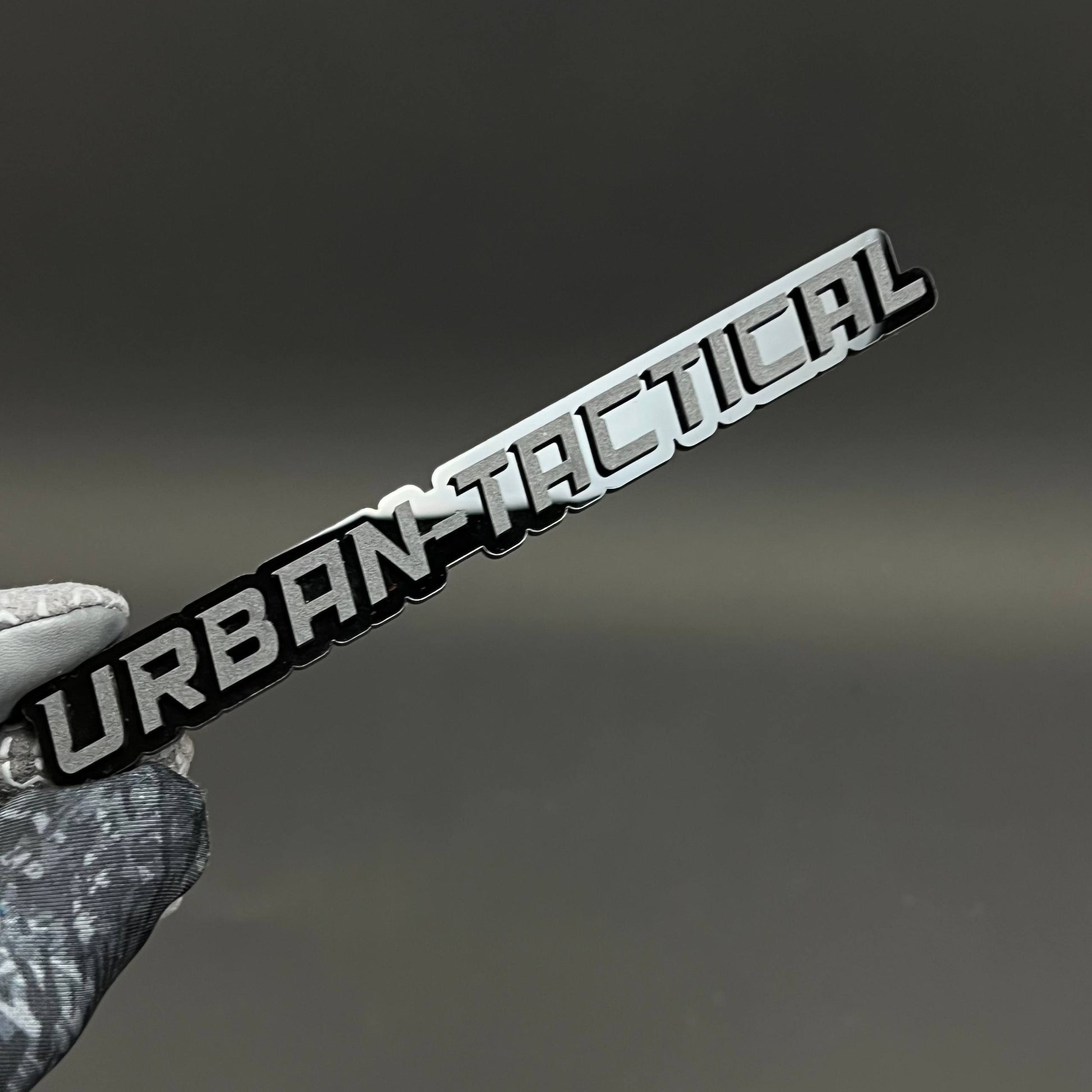 1PC URBAN-TACTICAL 3D Acrylic Badge - Car Truck Emblem Fender Sticker