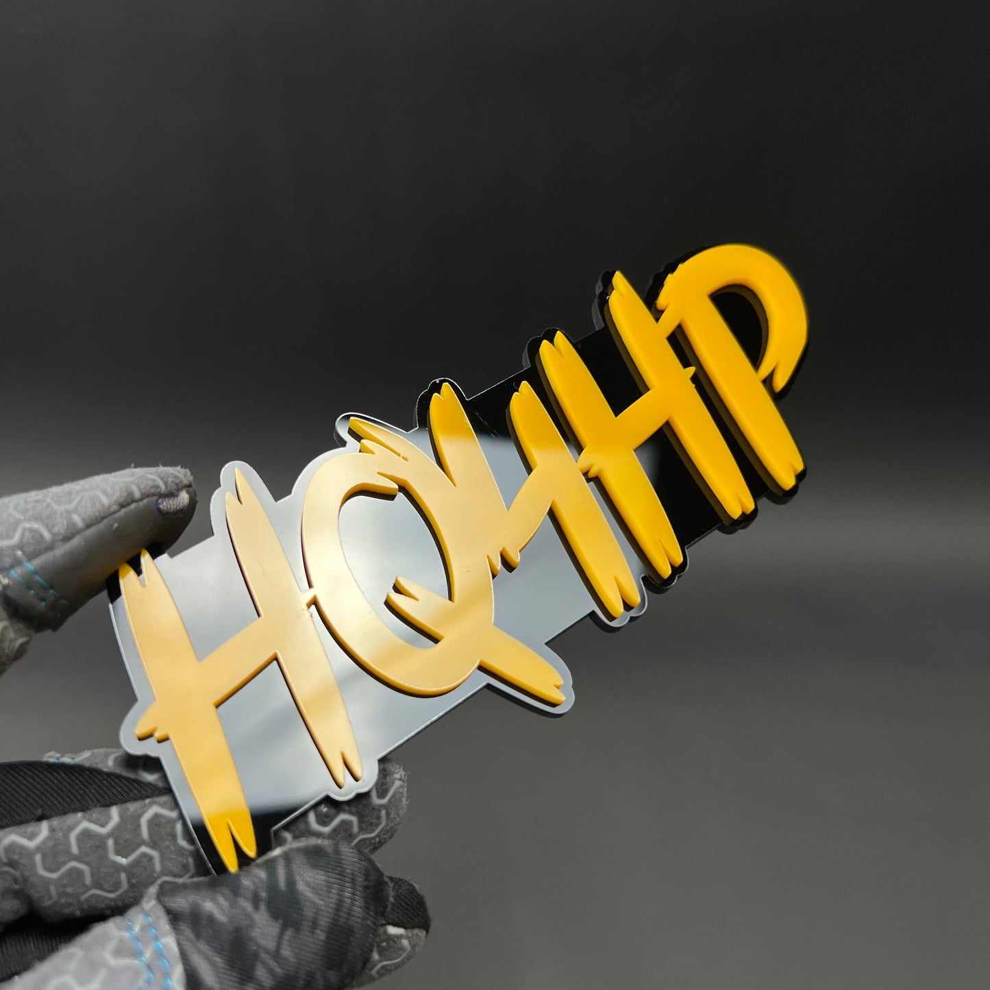 1PC HQ4HP 3D Acrylic Badge - Car Truck Emblem Fender Tailgate Trunk Sticker