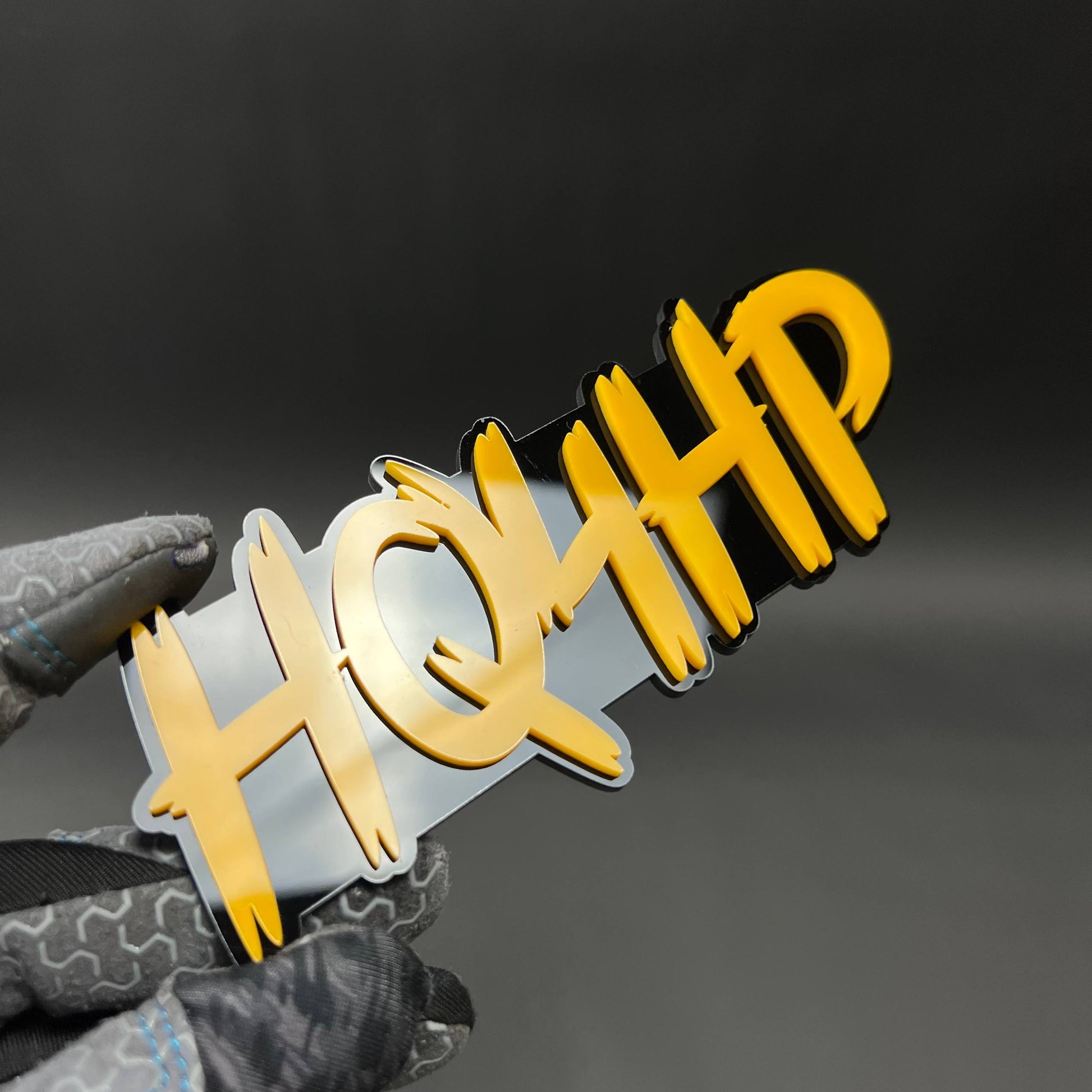 1PC HQ4HP 3D Acrylic Badge - Car Truck Emblem Fender Tailgate Trunk Sticker