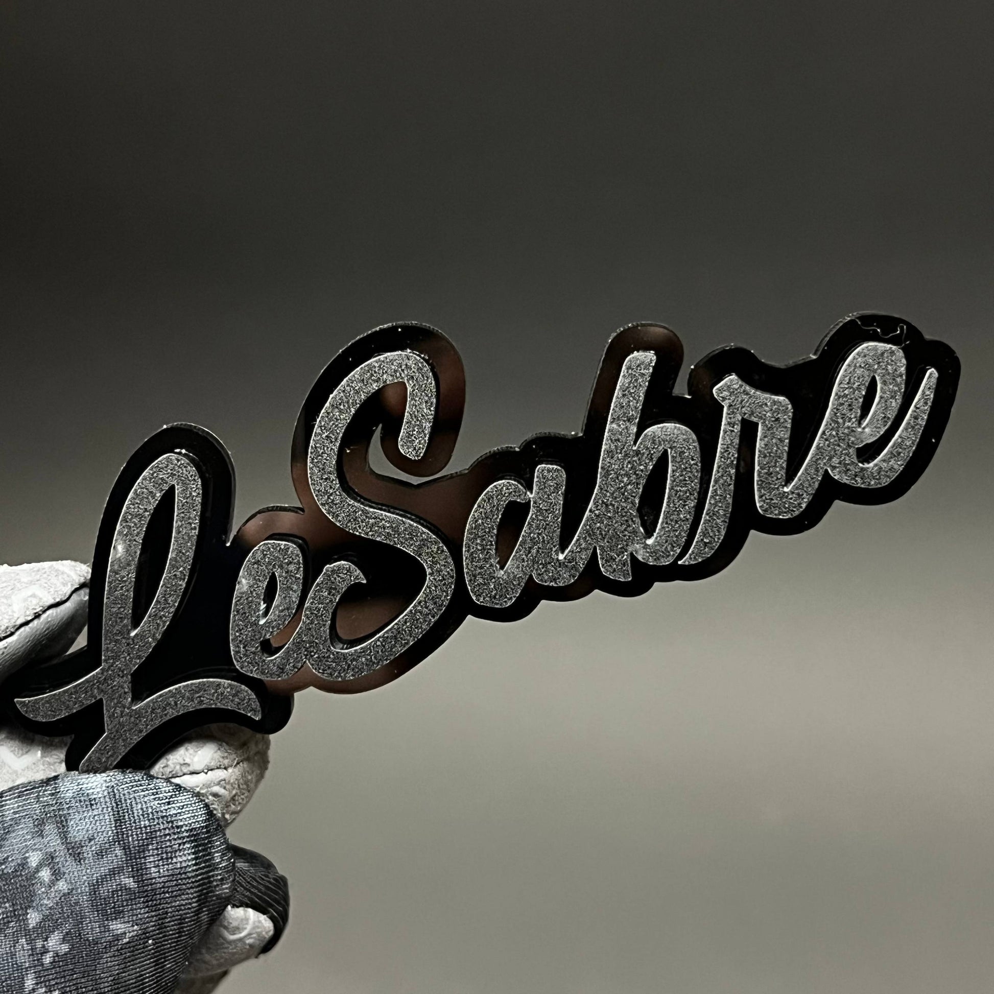1PC LeSabre 3D Acrylic Badge - Car Truck Emblem Fender Tailgate Trunk Sticker