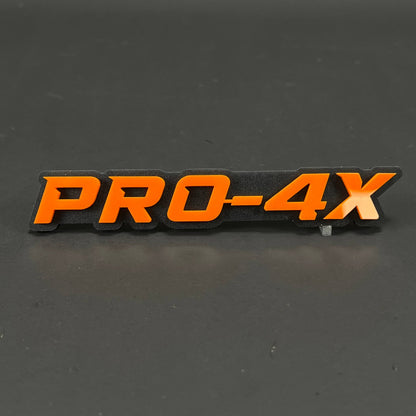 1PC PRO-4X 3D Acrylic Badge - Car Truck Emblem Fender Tailgate Trunk Sticker