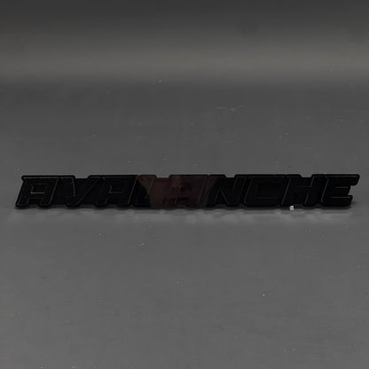1PC AVALANCHE 3D Acrylic Badge - Car Truck Emblem Fender Tailgate Trunk Sticker