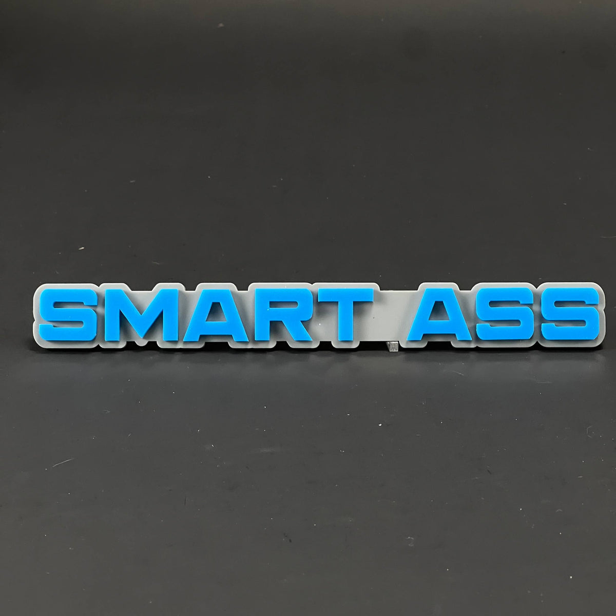 1PC SMART ASS 3D Acrylic Badge - Car Truck Emblem Fender Tailgate Trunk Sticker