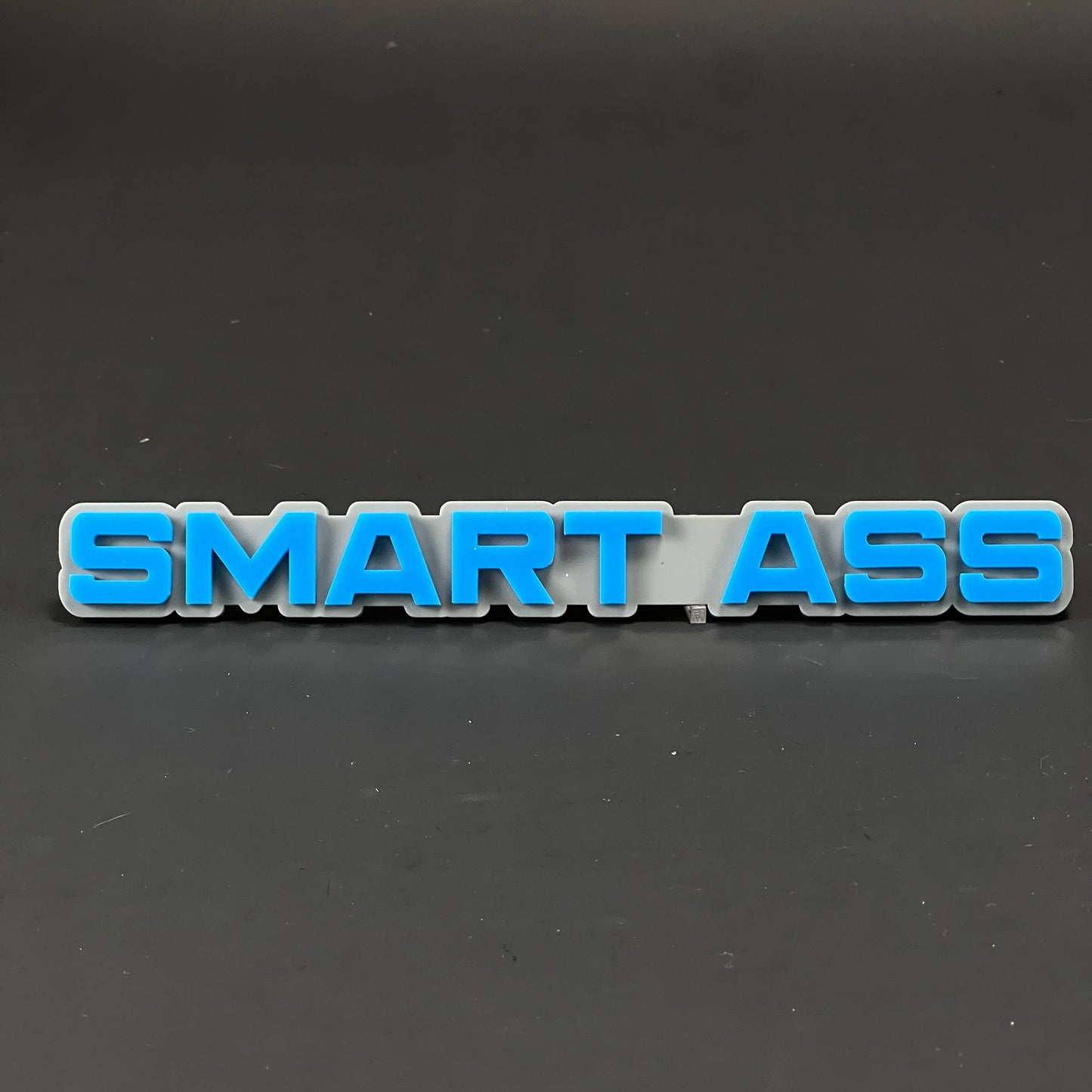 1PC SMART ASS 3D Acrylic Badge - Car Truck Emblem Fender Tailgate Trunk Sticker