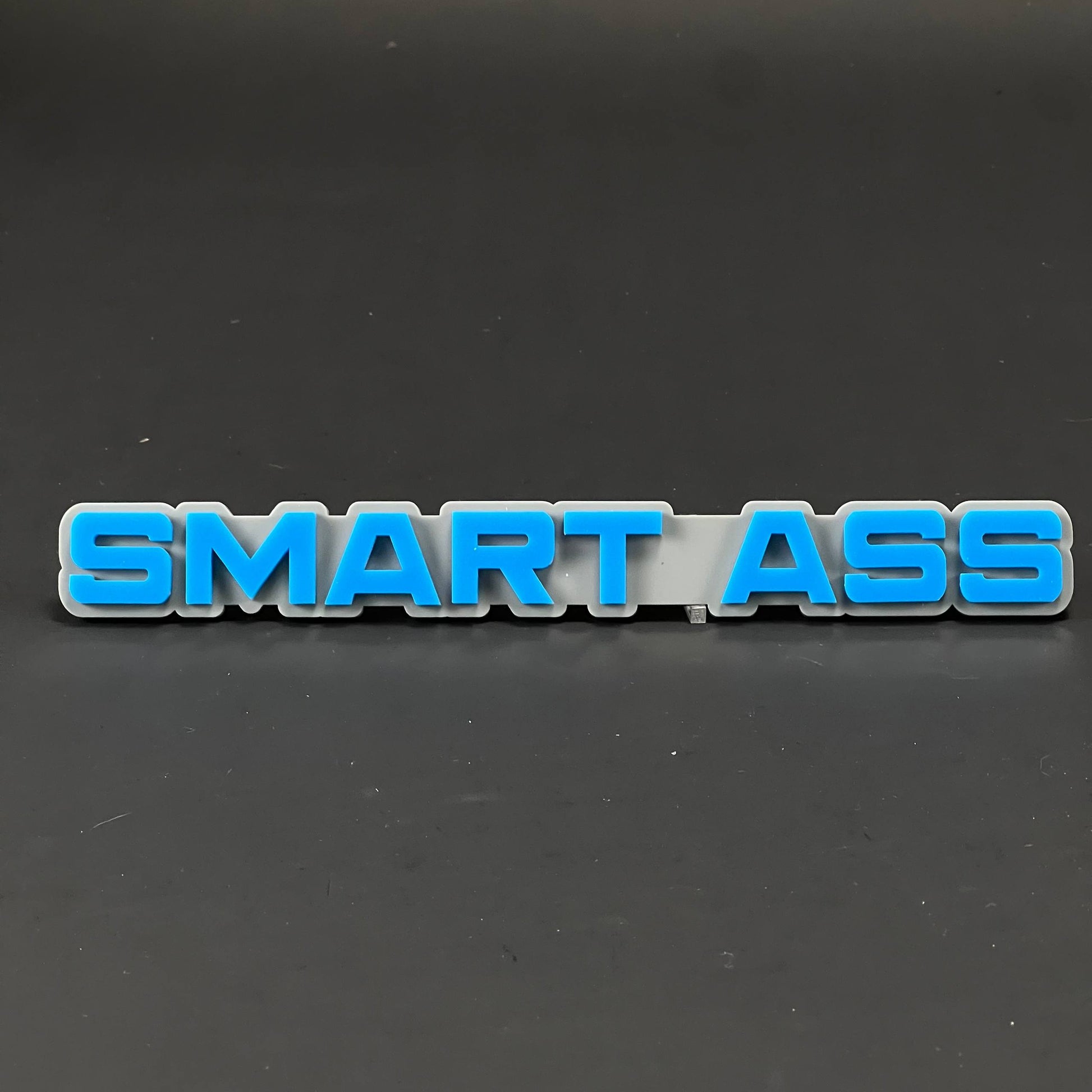 1PC SMART ASS 3D Acrylic Badge - Car Truck Emblem Fender Tailgate Trunk Sticker