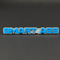 1PC SMART ASS 3D Acrylic Badge - Car Truck Emblem Fender Tailgate Trunk Sticker