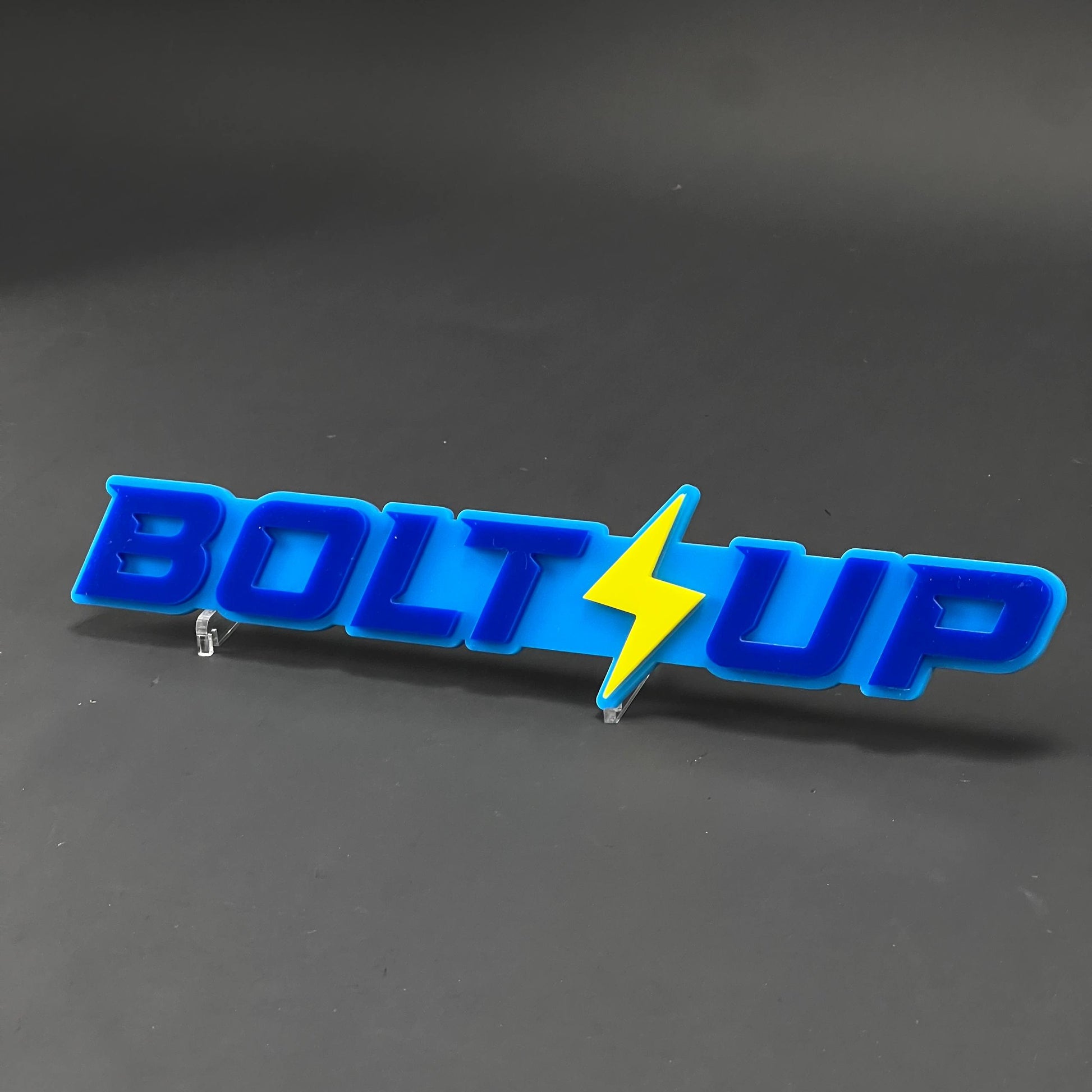 1PC BOLT UP 3D Acrylic Badge - Car Truck Emblem Fender Tailgate Trunk Sticker