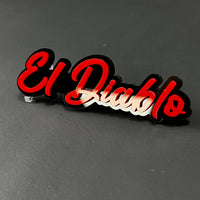 1PC El Diablo 3D Acrylic Badge - Car Truck Emblem Fender Tailgate Trunk Sticker