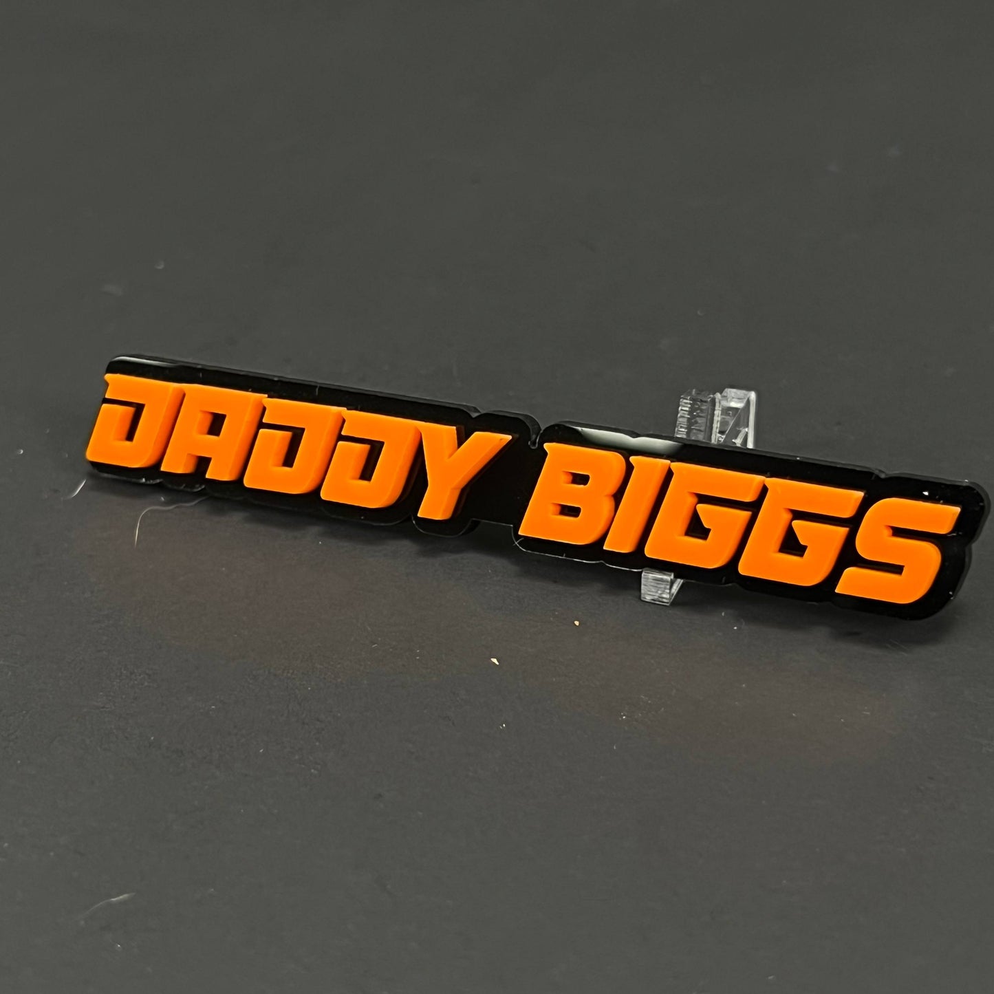 1PC DADDY BIGGS 3D Acrylic Badge - Car Truck Emblem Fender Sticker