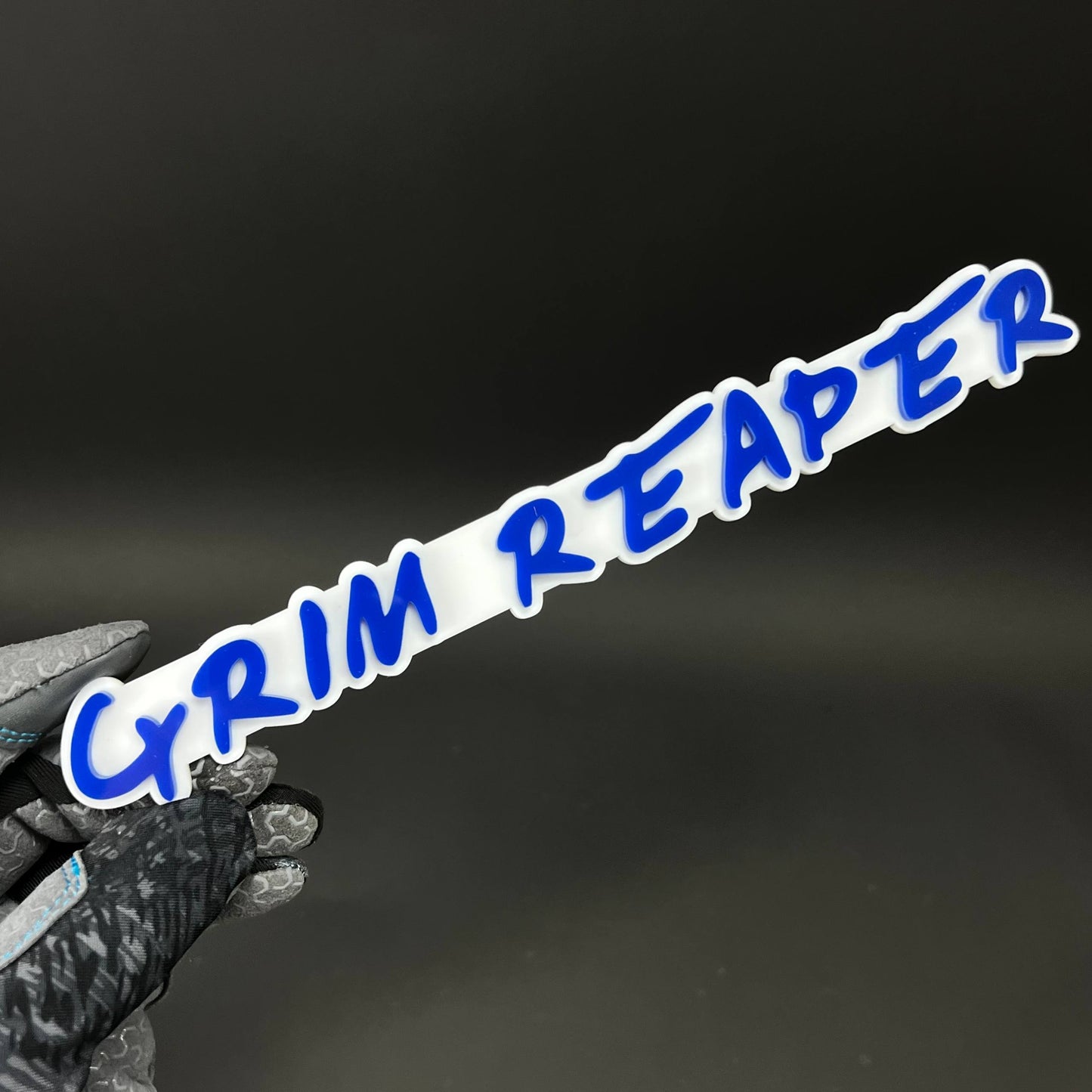 1PC GRIM REAPER 3D Acrylic Badge - Car Truck Emblem Fender Sticker