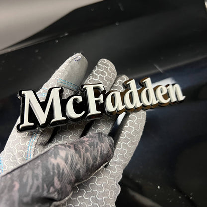 1PC McFadden 3D Acrylic Badge - Car Truck Emblem Fender Tailgate Trunk Sticker