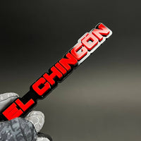 1PC EL CHINGON 3D Acrylic Badge - Car Truck Emblem Fender Tailgate Trunk Sticker