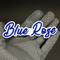 1PC Blue Rose 3D Acrylic Badge - Car Truck Emblem Fender Tailgate Trunk Sticker